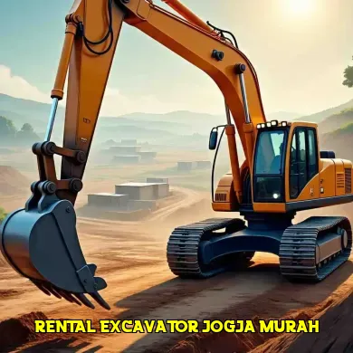 rental excavator jogja murah